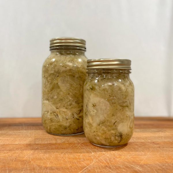 Dill Ginger Kraut in 1 litre and 500 ml